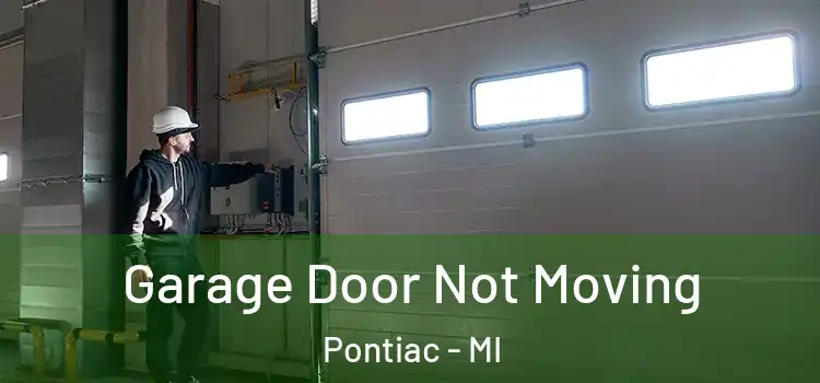  Garage Door Not Moving Pontiac - MI